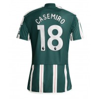 Manchester United Casemiro #18 Fotballklær Bortedrakt 2023-24 Kortermet